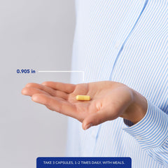 Pure Encapsulations etiqueta con lista de ingredientes y pureza