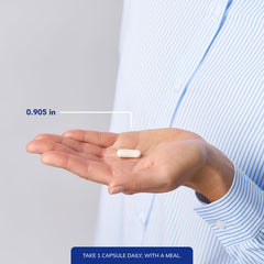 Pure Encapsulations etiqueta con ingredientes y tabla nutricional, transparencia en la información