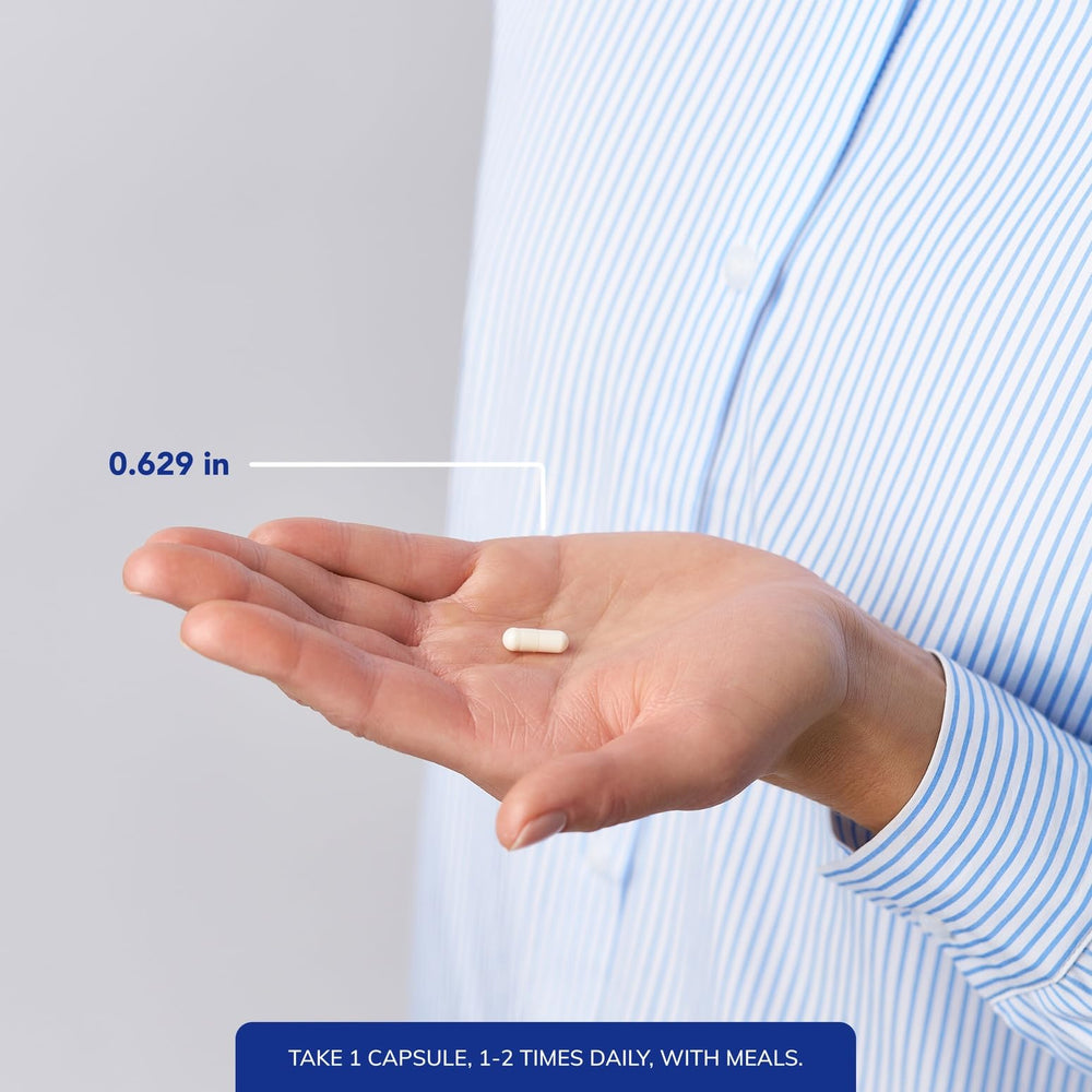 Pure Encapsulations etiqueta nutricional legible con forma L-5-MTHF destacada