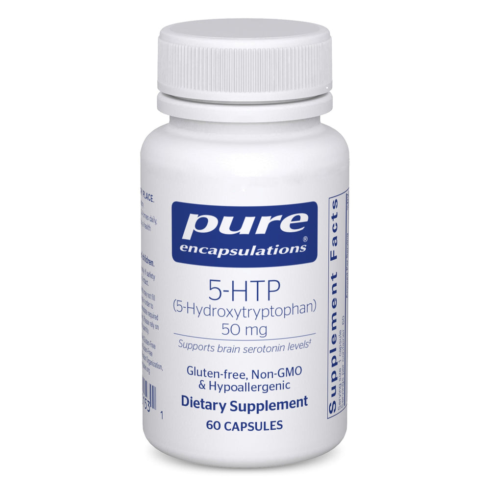 Pure Encapsulations frasco delante mostrando etiqueta clara y beneficios