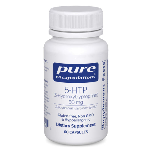 Pure Encapsulations frasco delante mostrando etiqueta clara y beneficios