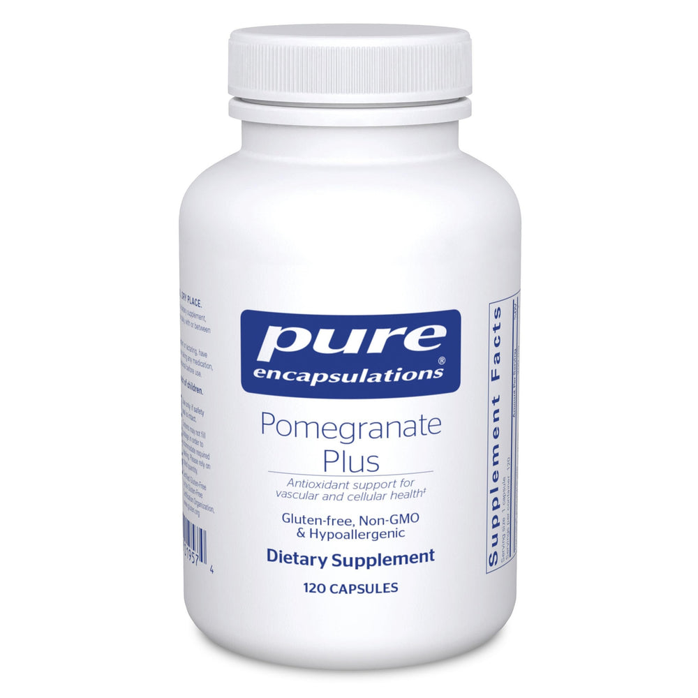 Pure Encapsulations frasco frontal mostrando 120 cápsulas y presentación clara