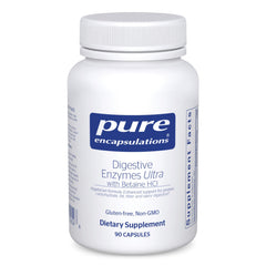 Pure Encapsulations frasco frontal mostrando etiqueta y beneficios