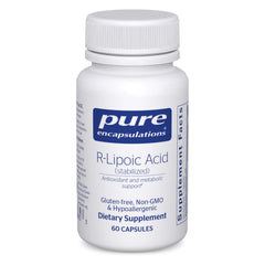 Pure Encapsulations envase frontal mostrando diseño y cantidad, confianza en calidad