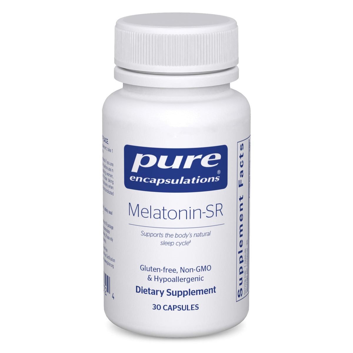 Pure Encapsulations frente del envase muestra diseño y confianza