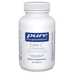 Pure Encapsulations frasco frontal mostrando diseño y dosis clara
