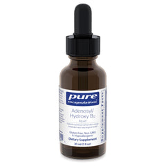 Pure Encapsulations frasco frontal mostrando etiqueta y beneficio de pureza