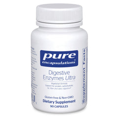 Pure Encapsulations frontal del envase mostrando beneficios y diseño claro