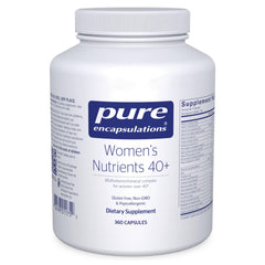 Pure Encapsulations envase frontal mostrando el producto y diseño, presenta confianza