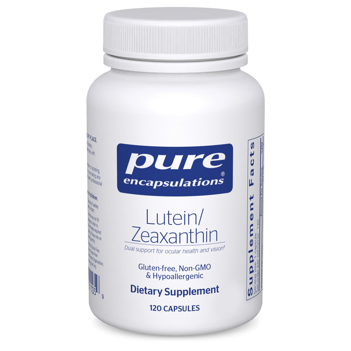 Pure Encapsulations envase frontal mostrando presentación y beneficios