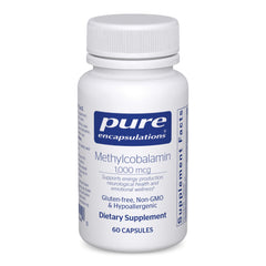 Pure Encapsulations presentación frontal muestra envase y cápsulas para confianza