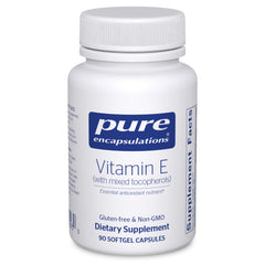 Pure Encapsulations vista frontal del frasco con etiqueta clara y beneficios