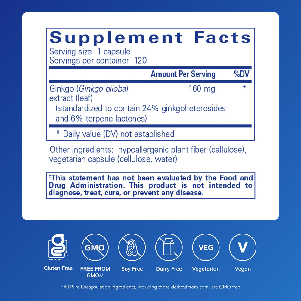 Pure Encapsulations cápsulas en mano para dosificación cómoda diaria