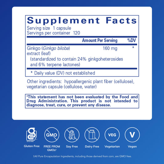 Pure Encapsulations cápsulas en mano para dosificación cómoda diaria