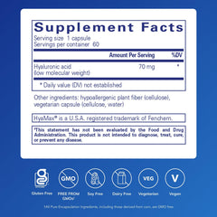 Primer plano de cápsula Pure Encapsulations, muestra textura y fácil ingestión