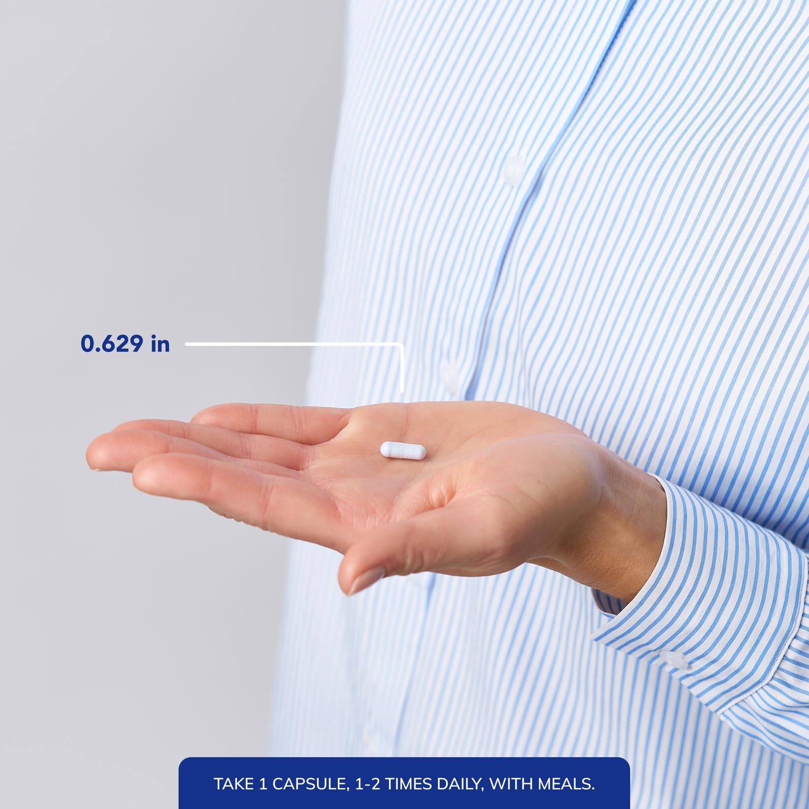 Pure Encapsulations etiqueta trasera con ingredientes y control de calidad