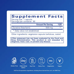 Pure Encapsulations cápsula en primer plano resaltando la formulación vegana