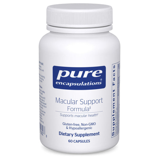 Pure Encapsulations vista frontal del envase con soporte visual