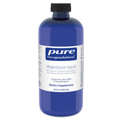 Pure Encapsulations botella frontal mostrando la presentación y beneficio de pureza
