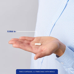 Pure Encapsulations primer plano de la textura de la cápsula, fácil absorción