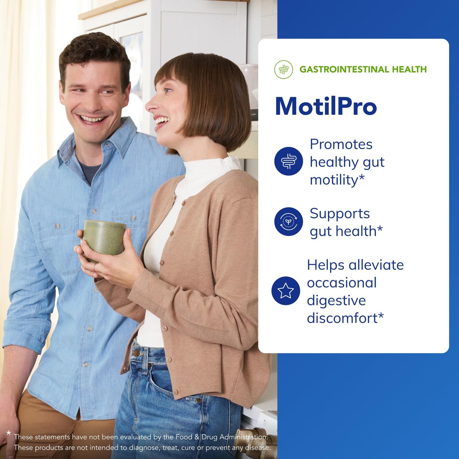 Pure Encapsulations MotilPro ingredientes: 5‑HTP, jengibre y acetil L‑carnitina visualizados