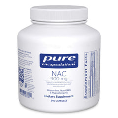 Pure Encapsulations frasco frontal mostrando 240 cápsulas y claridad del producto