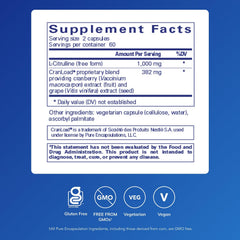 Pure Encapsulations cápsula en mano para dosificación práctica y cómoda