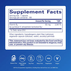 Pure Encapsulations etiqueta detallada con ingredientes y pureza certificada