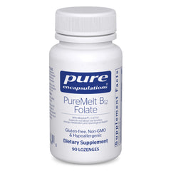 Pure Encapsulations envase frontal mostrando 90 pastillas y beneficios prácticos