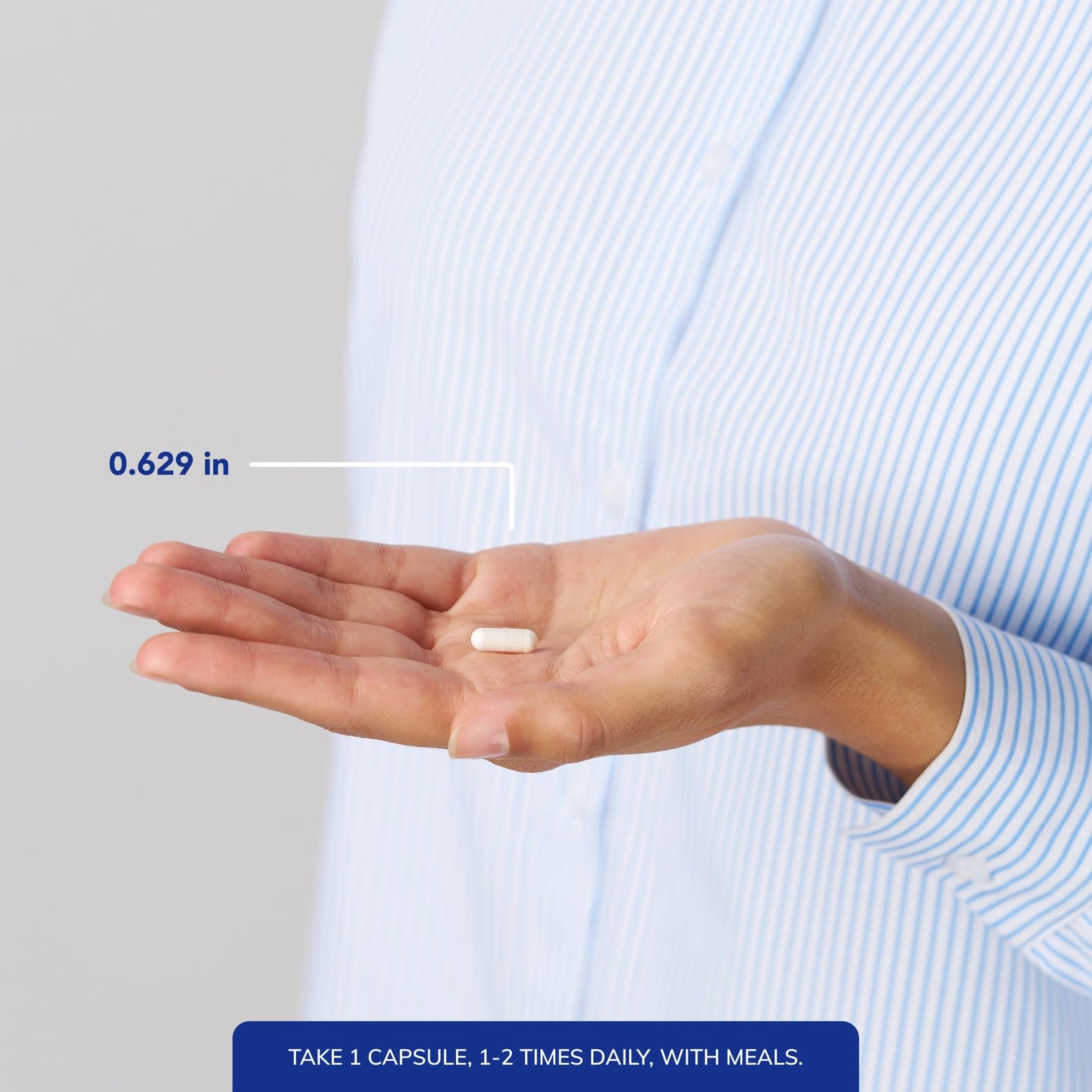 Pure Encapsulations caja abierta con cápsulas para referencia de cantidad
