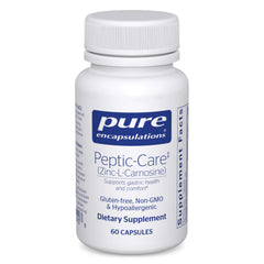 Pure Encapsulations envase frontal mostrando fórmula y beneficios