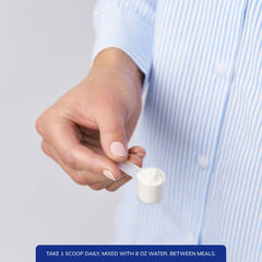Pure Encapsulations polvo disuelto en vaso, mezcla homogénea y sabor agradable