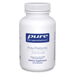 Pure Encapsulations frasco frontal mostrando 120 cápsulas y diseño claro