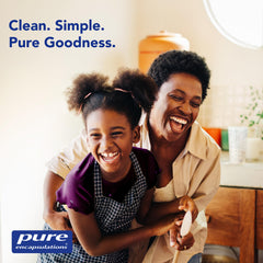 Pure Encapsulations bote en escena familiar transmitiendo bienestar
