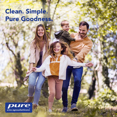 Pure Encapsulations blister abierto exponiendo cápsulas y conservación práctica