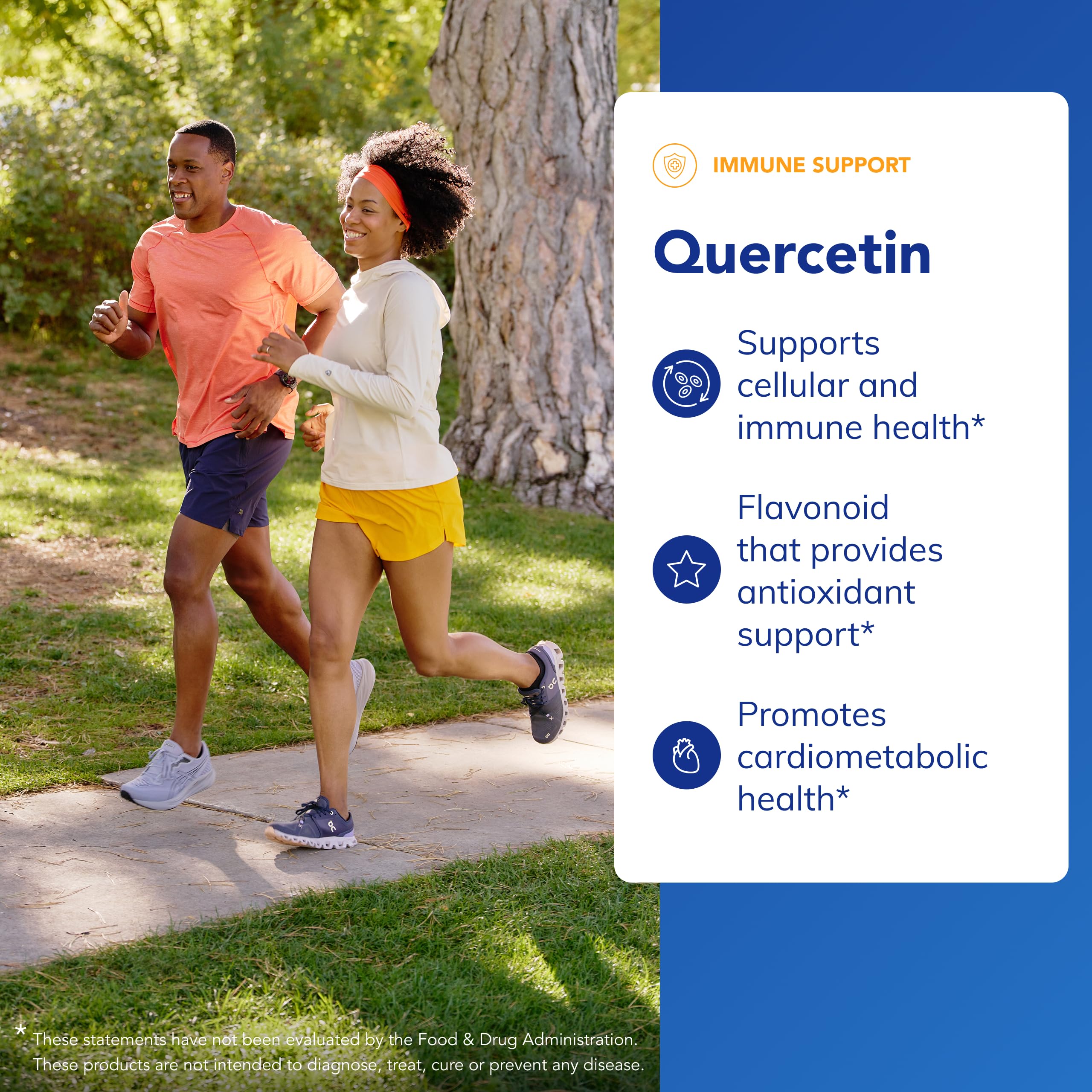 Etiqueta de Pure Encapsulations Quercetina mostrando dosis y pureza