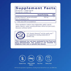 Primer plano de la textura de la cápsula de Pure Encapsulations beneficiando absorción