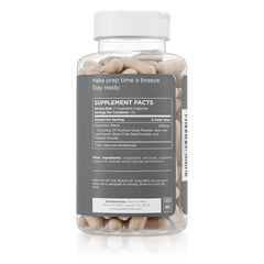 Pure for Men cápsulas sostenidas en mano para dosificación práctica