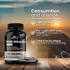 PURE HEALTH MAX etiqueta con información nutricional clara y transparencia