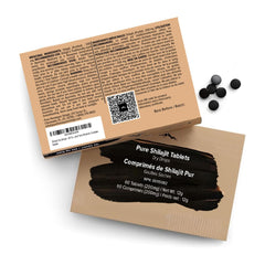 Pure Himalayan Shilajit hojas individuales listas para llevar, portable y seguras