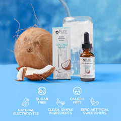 Pure Inventions etiqueta legible con ingredientes limpios y ventaja transparencia