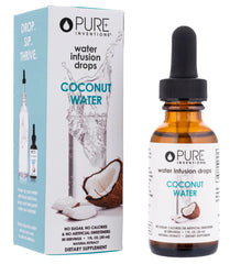 Pure Inventions frasco delante mostrando diseño y sello de ingredientes limpios
