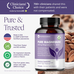 Pure Micronutrients cápsulas sobre mesita de noche, apoya la rutina de descanso