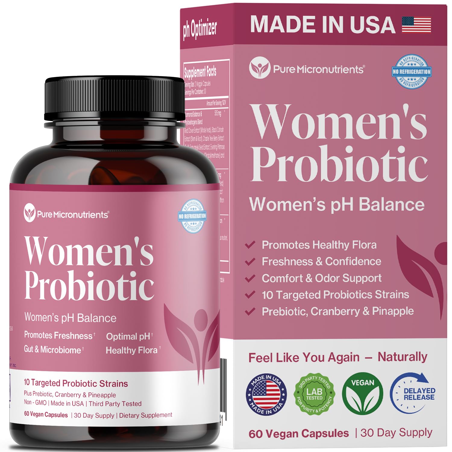 Pure Micronutrients frente del empaque mostrando aspecto profesional y confianza