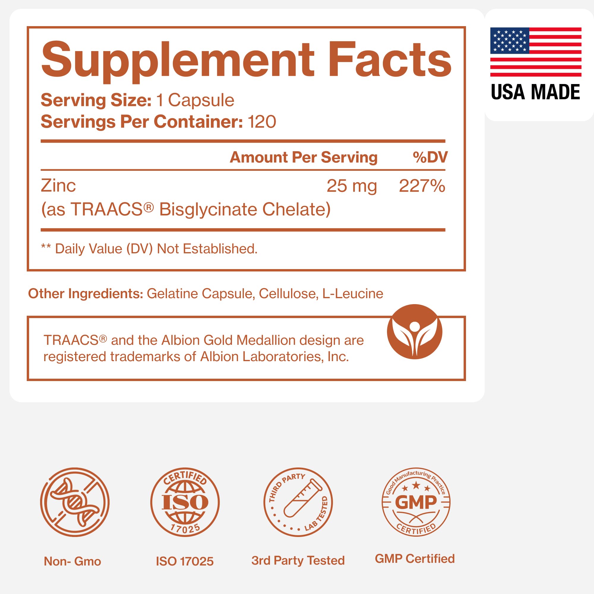 Pure Micronutrients cápsula en mano para mostrar tamaño y facilidad de tragar