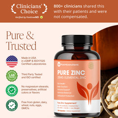 Pure Micronutrients cápsula junto a vaso de agua para uso diario cómodo
