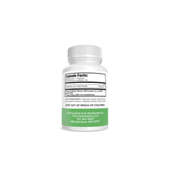 Cápsula de Pure Nootropics en detalle para ver tamaño y textura, fácil ingestión