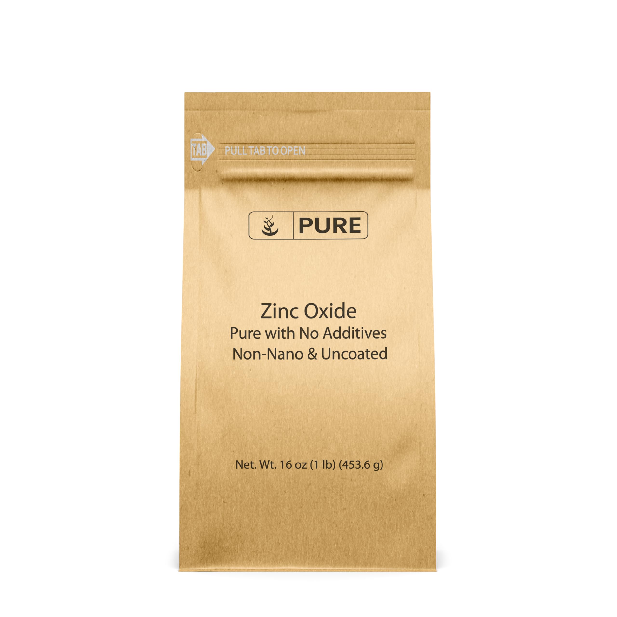 Pure Original Ingredients envase frontal mostrado, presentación de 1 lb y beneficio de pureza clara