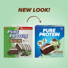 Pure Protein barra sin envolver con textura crujiente y sabor visible
