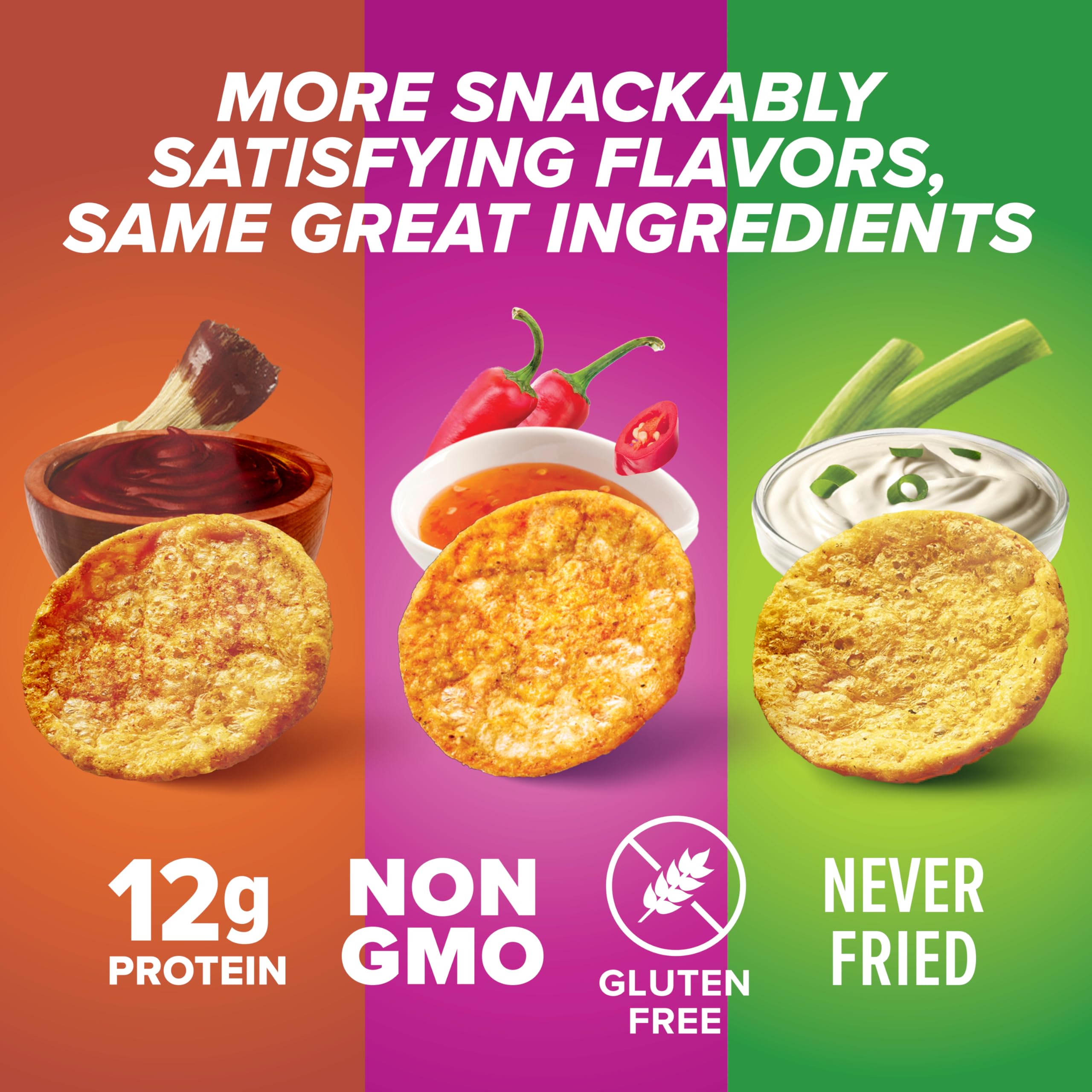 Pure Protein caja abierta con bolsas individuales, conveniente para llevar
